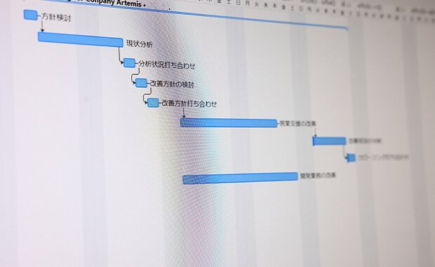 ガントチャートとは？メリット・デメリット、作り方やコツを解説