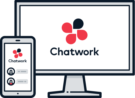 Chatworkにログインをする